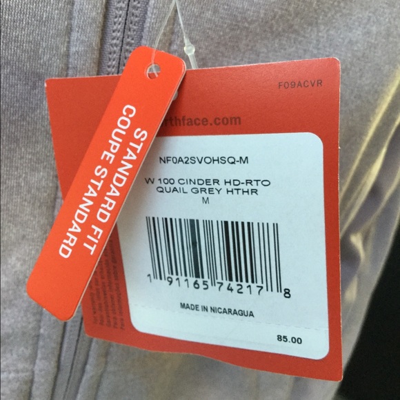 THE NORTH FACE 100 Cinder Full Zip Hoody Jacket - Picture 4 of 8